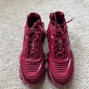 Stylish Red Sneakers